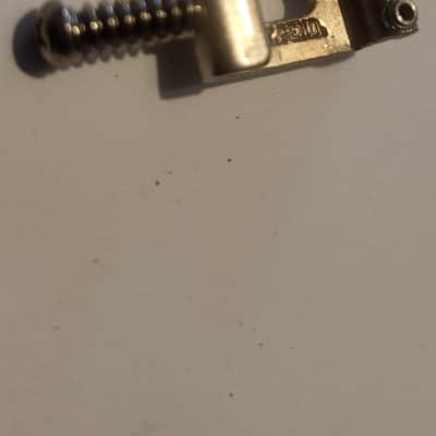 Fender N.O.S. Stratocaster bridge saddles 1950s/ 1960s - Nickle image 5
