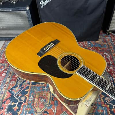 MIJ Morales BM-100 All Solid Wood 1979 "Big Mac" 0000 Size Thin Scalloped BracesAcoustic image 15