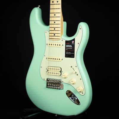 Fender American Performer Stratocaster HSS Satin Surf Green Maple Fingerboard (US22031221) image 5