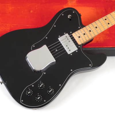 1978 Fender Telecaster Custom - Black - Original Case - Keith Richards Vibe image 4