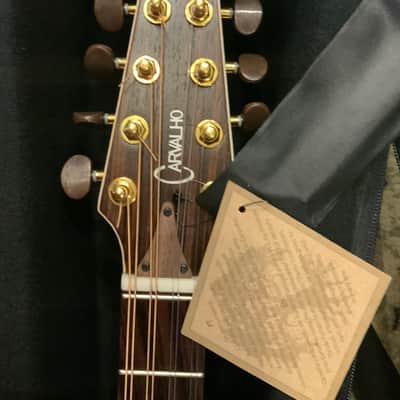 Carvalho PTB312 Cedar All-solid Irish bouzouki with case image 7
