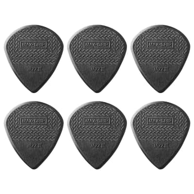 471P3C Max Grip Jazz III Carbon Fiber Sachet de 6 Dunlop image 1