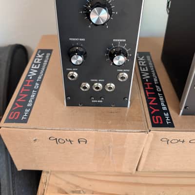 SYNTH-WERK 5U Moog Modular Filter Set (3)- 904-A 904-A 904-C Synth Modules image 4