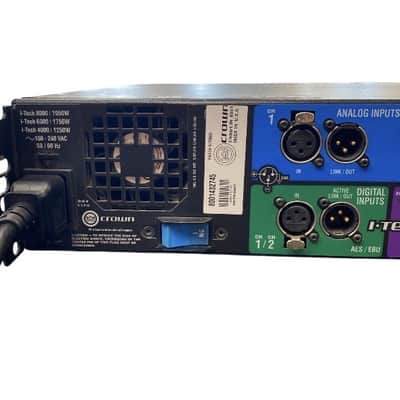 Crown Power Amplifier I-Tech I-T6000 image 10