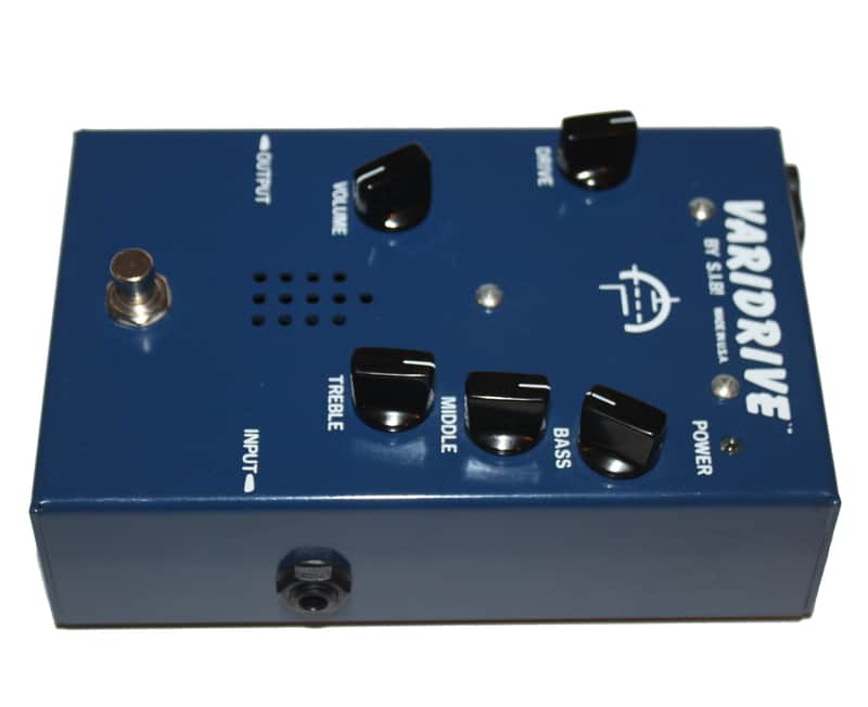 S.I.B. Varidrive 12ax7 Tube Overdrive Pedal in Blue | Reverb