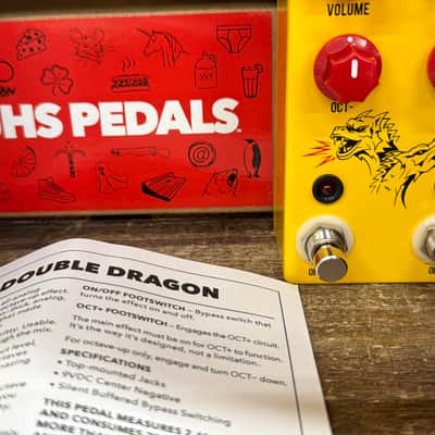 JHS Double Dragon Lo-Fi Octave Device With Box 2026 - Present - Yellow image 1