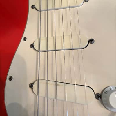 Fender Strat Plus Lace Sensors TBX Wilkinson Sperzels 1988 - Fiesta Red image 3