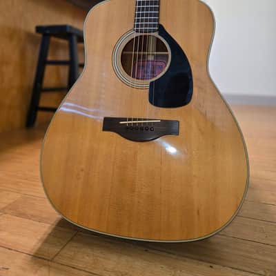 Vintage 1968/1969 Yamaha FG-180 Dreadnought Acoustic Guitar (Red Label / Nippon Gakki) image 6