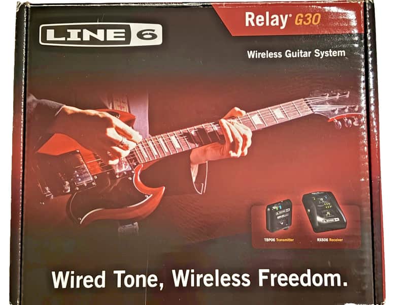 Line 6 Relay G30 Guitar Wireless System 2010s - Black image 1