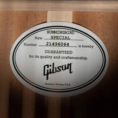 Gibson Hummingbird Special Acoustic/Electric Guitar - Satin Vintage Cherry Sunburst with Gig Bag image 18