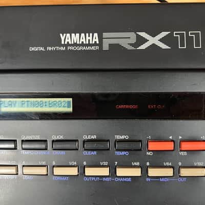 Yamaha RX11 Digital Rhythm Programmer 1980's - Black image 2