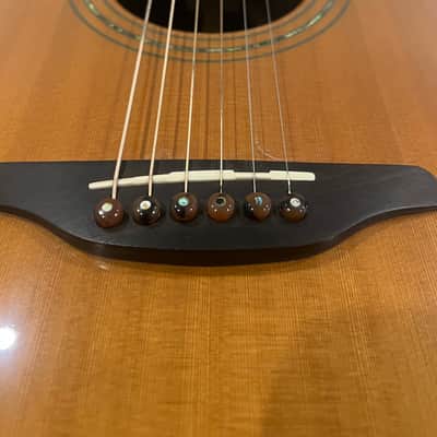Stone bridge G 23 CR Cutaway 2012 - Cedar top, rosewood back & sides, Ebony, fright, board, and saddle image 6