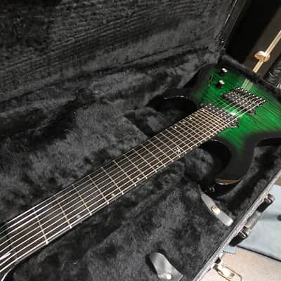 Kiesel DC800 Green Burst Multiscale 8 string image 7