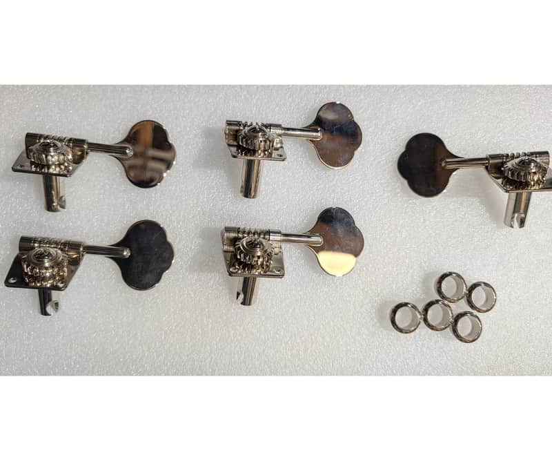 Vintage Clover Leaf Style Bass Tuning Heads image 1