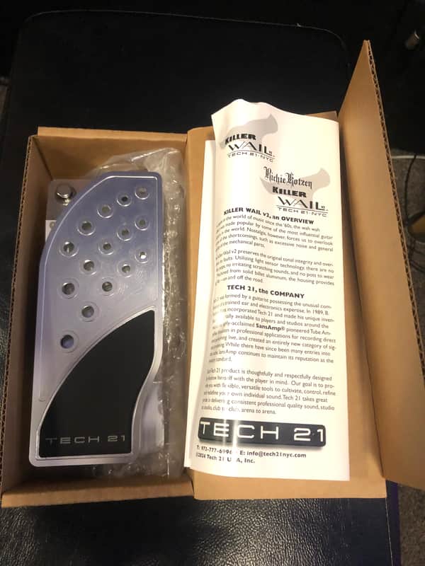 Tech 21 Killer Wail Wah V2 2025 - Present - Silver image 1