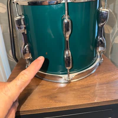 Tama 10” Rockstar 1990’s - Green Lacquer image 3