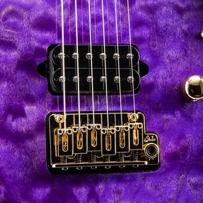 Suhr Standard Trans Purple Thin Burst Limited Edition image 9