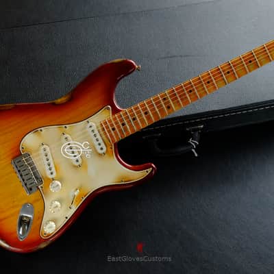 Fender Stratocaster American Sienna Sunburst Maple Made in USA Aged Relic image 19