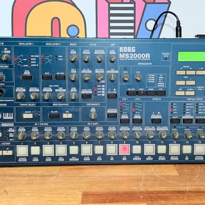 Korg MS2000R Virtual Analog Synthesizer - Blue