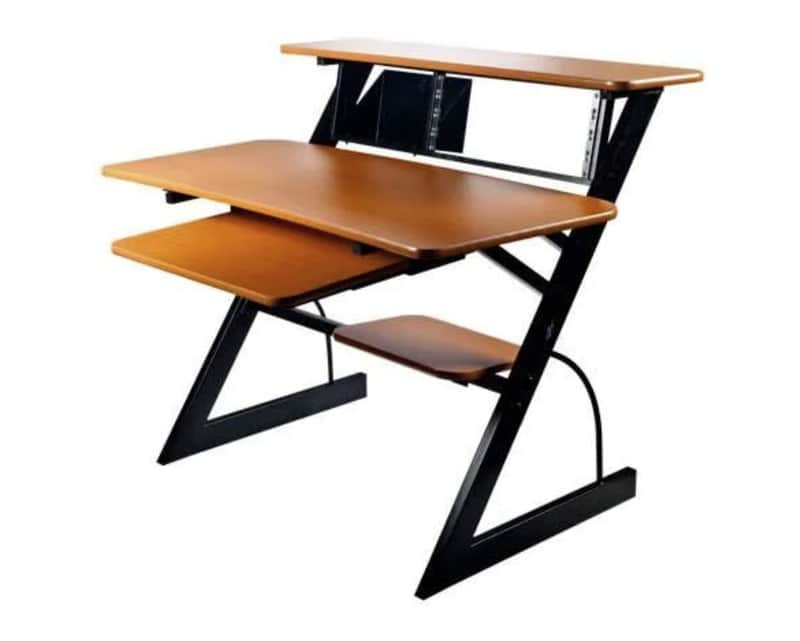 Yorkville SD2 Studio Desk, Compact Deluxe with Integrated Racks image 1