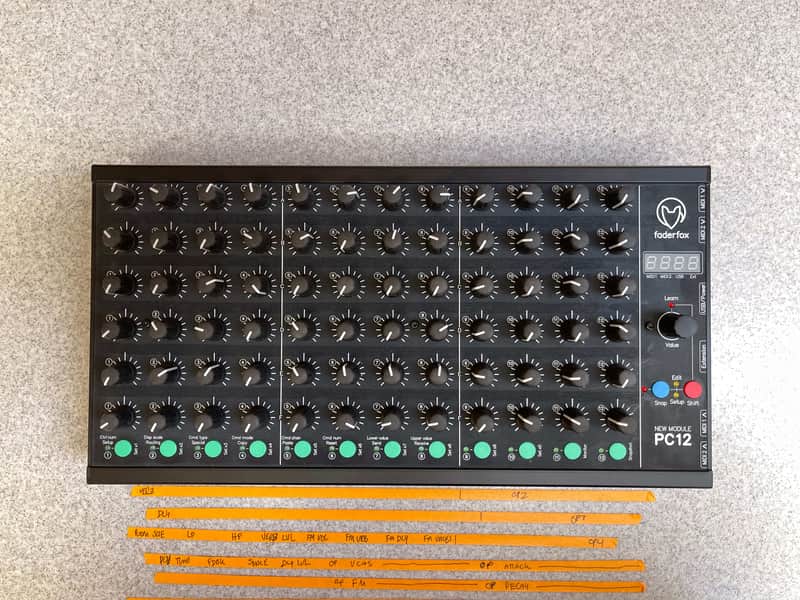 Faderfox PC12 USB MIDI Pot Controller image 1