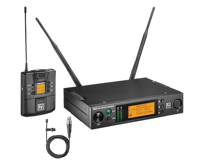 Electro-Voice RE3 BPOL Wireless Lavalier System Group 5L image 2