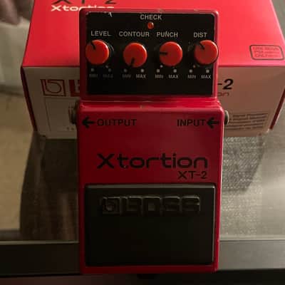 Boss XT-2 Xtortion (Silver Label) 1996 - 1998 - Red image 3