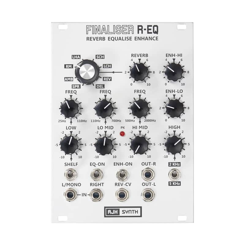 AJH Synth Finaliser R-EQ Eurorack Master Output Module (Silver) image 1