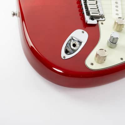 Fender American Deluxe Stratocaster 2008 Trans Red image 16
