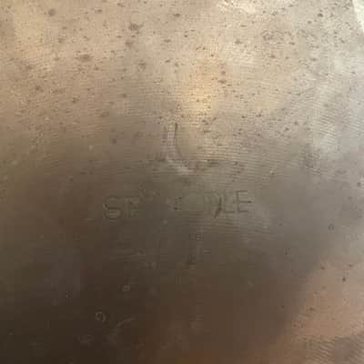 Ludwig Standard 600g /Stanople Marching 800g 14" hi hat pair 1960's - silver/nickel image 4