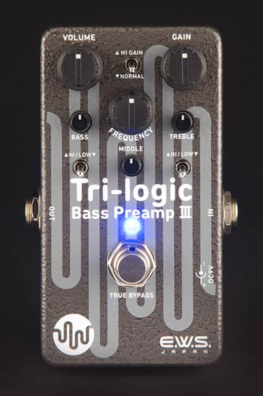 E.W.S. Tri-logic Bass Preamp III アダプター付 E.W.S. Tri-Logic Bass Preamp 3 | Reverb
