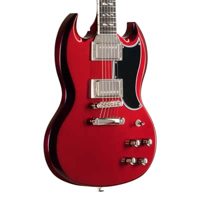 Epiphone Inspired by Gibson Futura SG Custom Electric Guitar - Midnight Ember Shift image 9