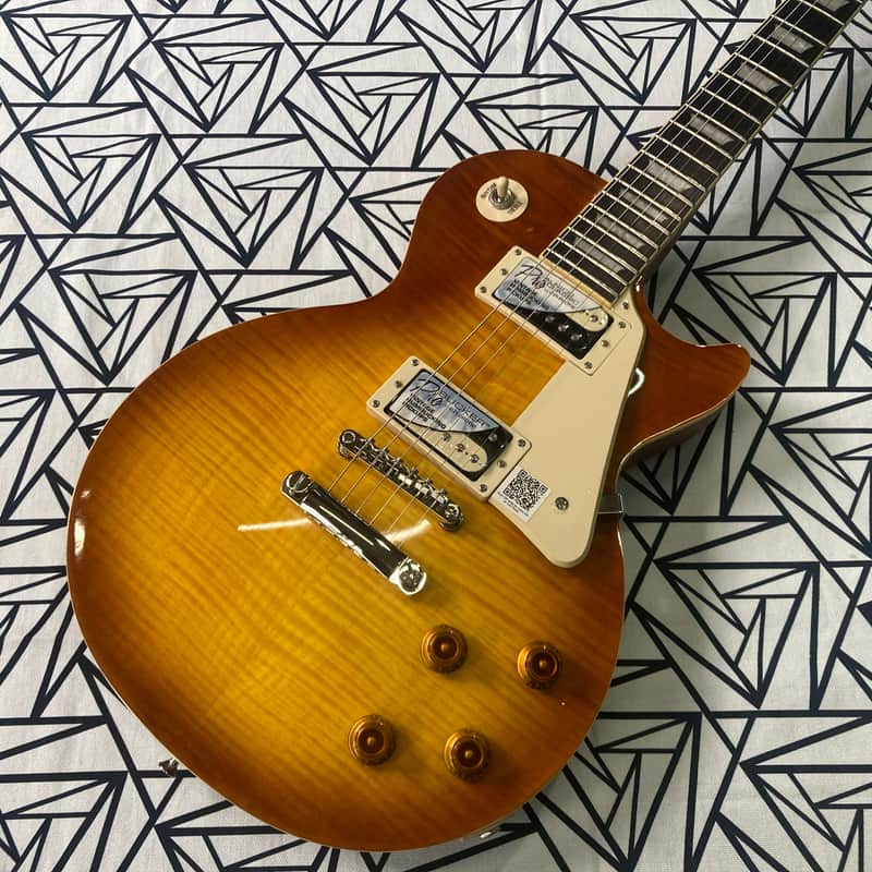2014 – 2015 Epiphone Les Paul Traditional Pro Honey Burst Satin