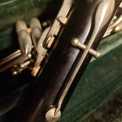 Crazy Rare Vintage G. Leblanc Enhanced A Clarinet! Repadded, Left Eb, Key Of A! image 18