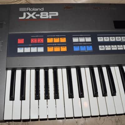 Roland JX-8P 61-Key Polyphonic Synthesizer 1984 - 1986 - Black image 2