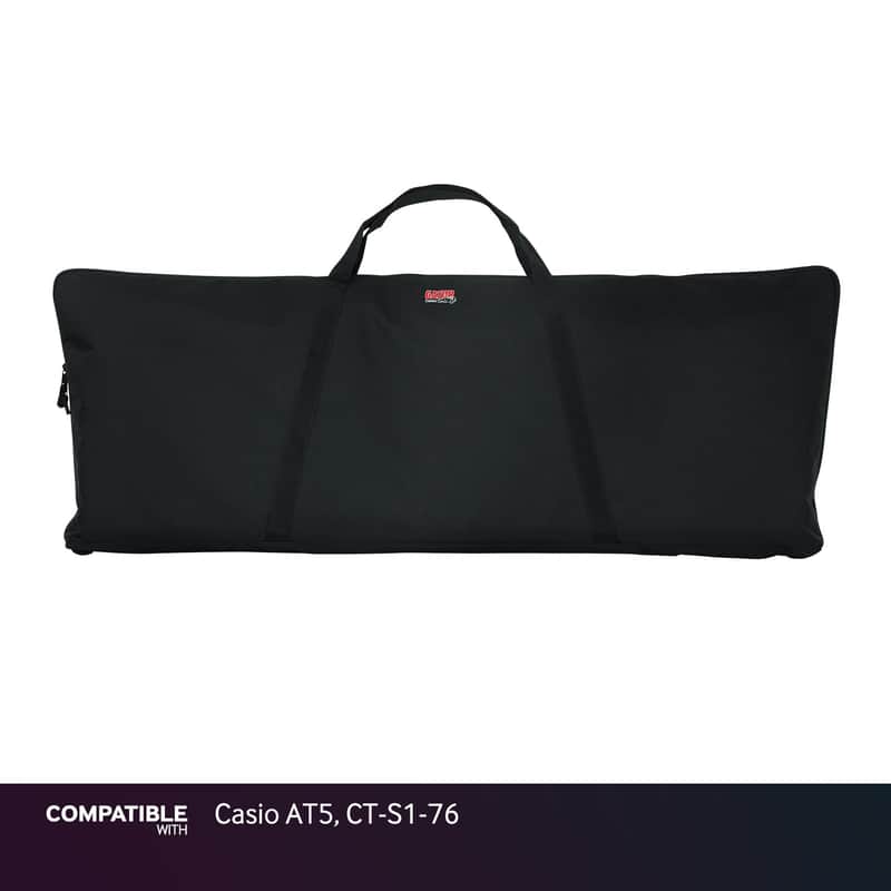 Gator Economy Keyboard Gig Bag for Casio AT5, CT-S1-76 image 1
