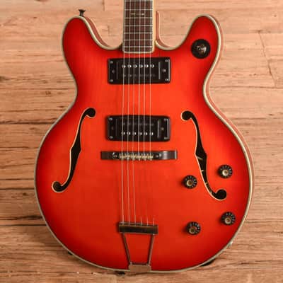 Epiphone 5102/TE Red Burst 1970s image 2