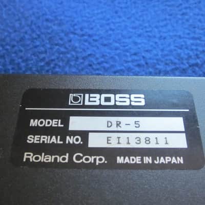 Boss DR-5 Dr. Rhythm 1993 - 2003 - Black image 10