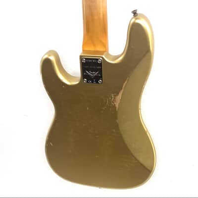 Fender Custom Shop LTD '62 Precision Bass Relic - Aged Aztec Gold image 7