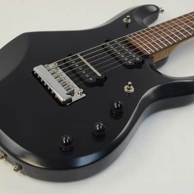 MusicMan John Petrucci JP7 7 String Electric Guitar Stealth Black w/Piezo&OHSC image 7