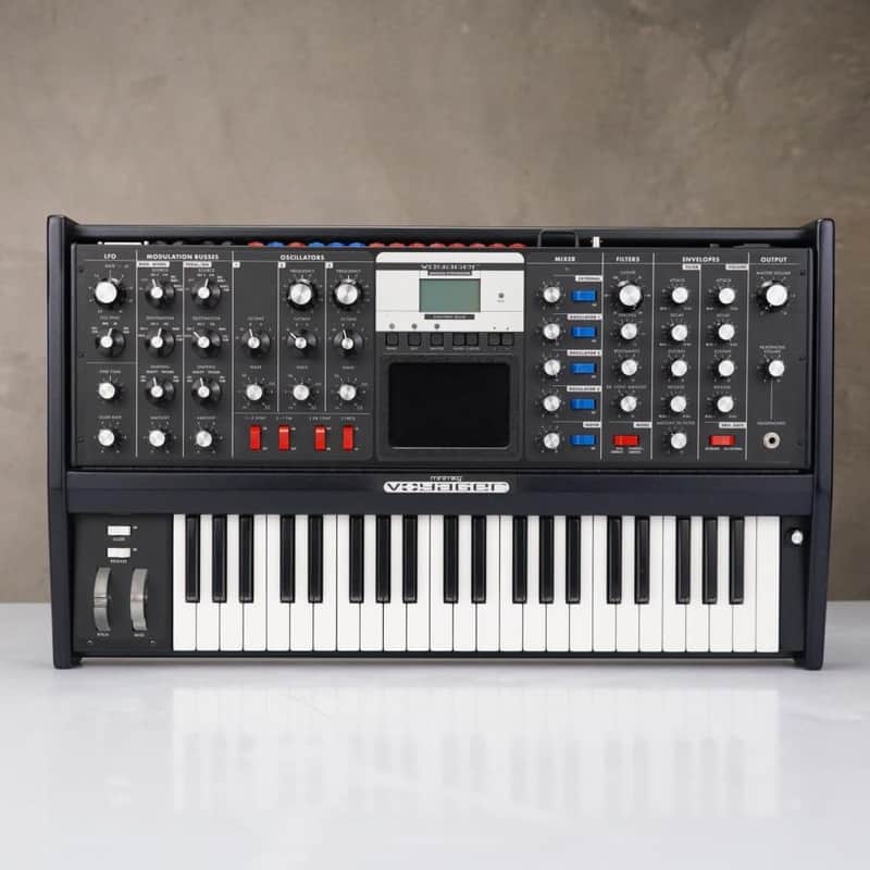 Moog Minimoog Voyager Electric Blue Edition Analog Synthesizer #59445 image 1