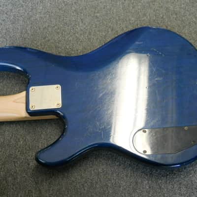 Yamaha BBG4 BB Series Passive 4-String Electric Bass (Trans Blue Burst) image 6