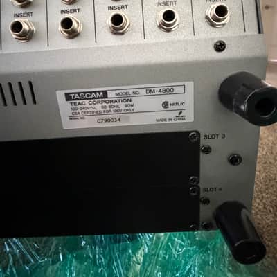 Tascam   DM-4800 Professional Digital Mixing Console  2012 - WOOD AND GRAY image 4
