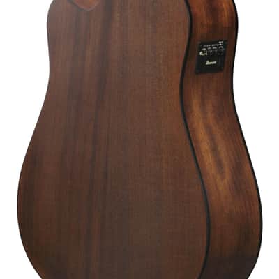 Ibanez AW5412CE-OPN Artwood AW Acoustic Guitar 12-String - Open Pore Natural image 8