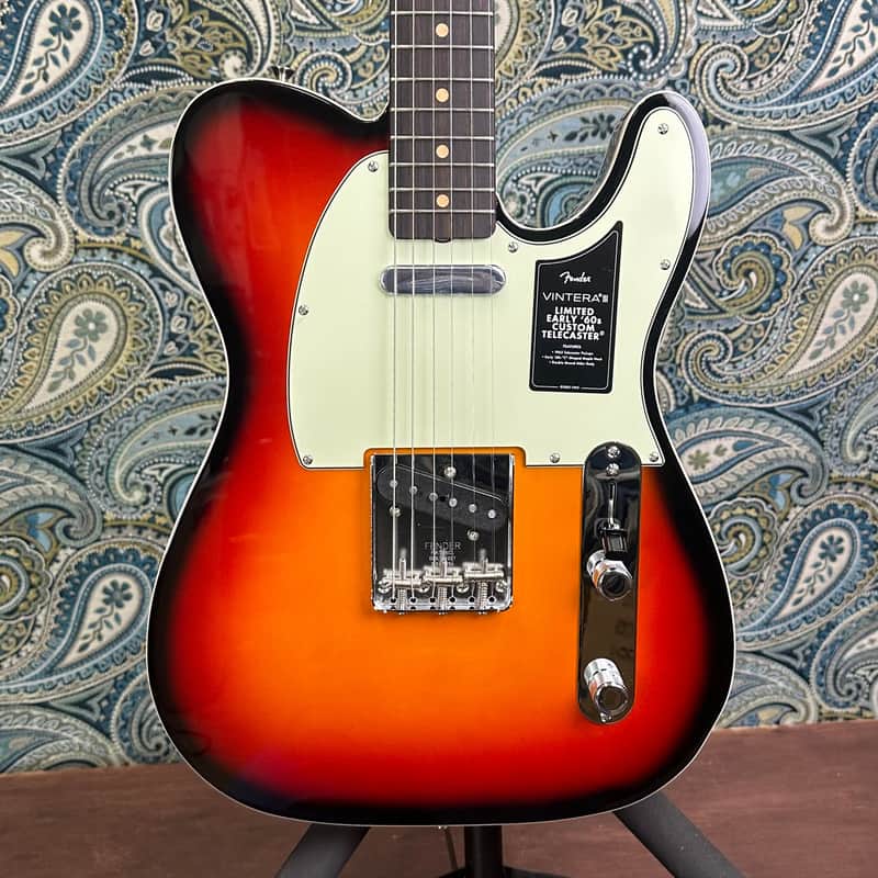 Fender Limited Edition Vintera III Early '60s Custom Telecaster w/Gig Bag image 1