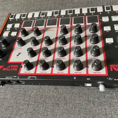 Akai Rhythm Wolf Analog Drum Machine and Bass Synthesizer 2014 - Present - Black image 3