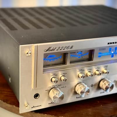 πΆβ¨ Marantz 2226B Vintage Stereo Receiver β Serviced/Cleaned, LED Dial Lights, Excellent Faceplate, Fully Tested image 6