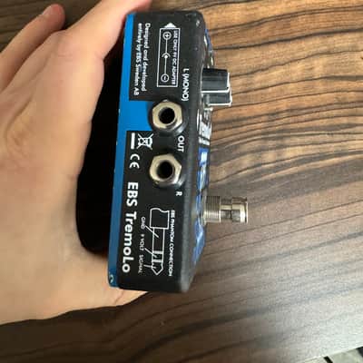 EBS TremoLo Guitar Effects Pedal 2010s - Black image 3