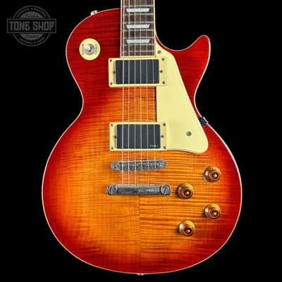 Used 2000 Epiphone Les Paul MIK w/EMGs Cherry Sunburst w/case TSU25190 image 1