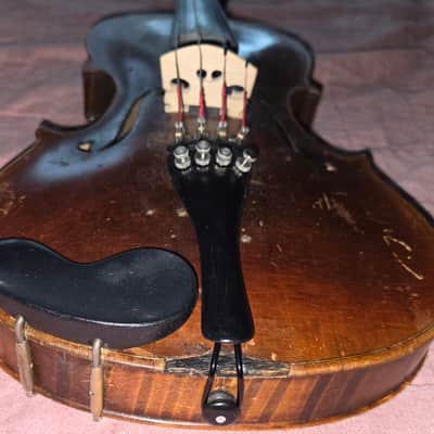 Vintage1922 American 4/4 Violin by FE Beardsley Traverse City Michigan Branded image 10